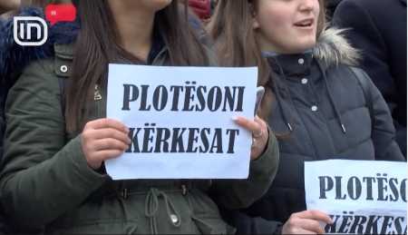 Studentët të enjten protestë tek Kuvendi/ Po nuk u pranuan kërkesat do mbajmë grevë urie [VIDEO]