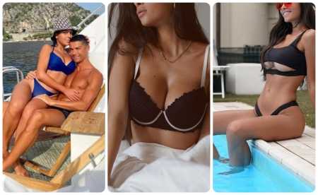 Georgina u bë xheloze?! Modelja seksi shqiptare tregon takimin me Ronaldon: Më buzëqeshi…